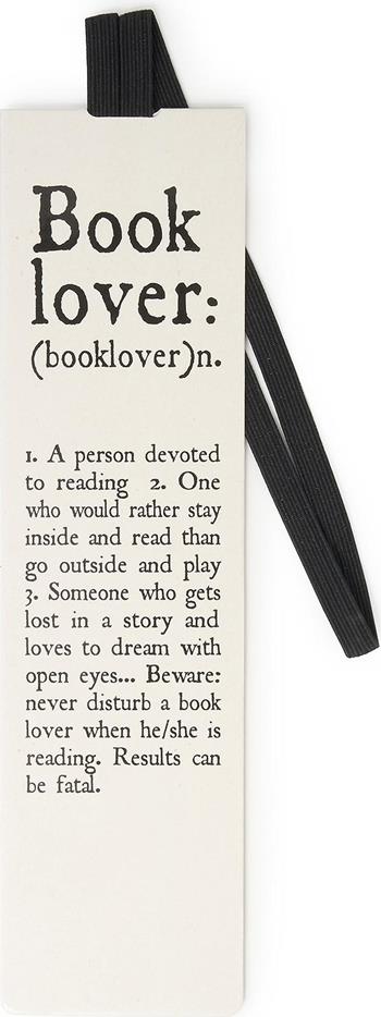 Segnalibro Legami Booklovers con elastico. Amante dei libri. Book Lover  Legami | Libraccio.it