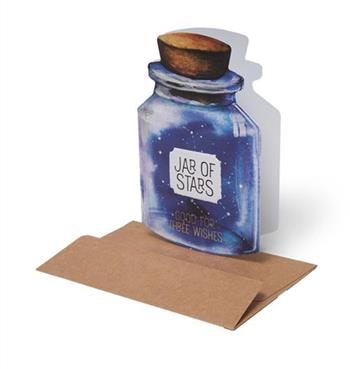 Biglietto auguri Vaso Legami, Cheers!Greeting Cards Jar - 12,50 x 12,50 cm  Legami 2023 | Libraccio.it
