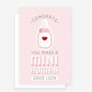 Biglietto Auguri 11.5x17cm Minu Human Girl  Legami 2023 | Libraccio.it