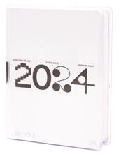 Diario BEYOU 2023-24, Extra White Easy - 12,5 x 16,5 cm