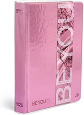 Beyou 25/26 Diario Cosmetic Pink Easy