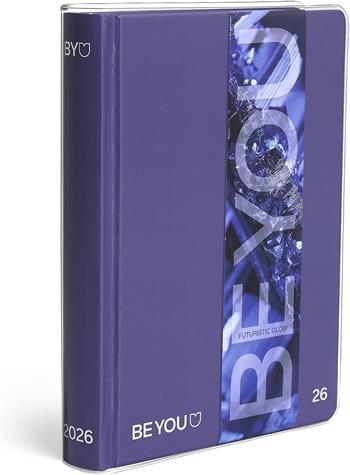 Beyou 25/26 Diario Color&#160; - Futuristic Glow, Be9Ag200  BEYOU 2025 | Libraccio.it