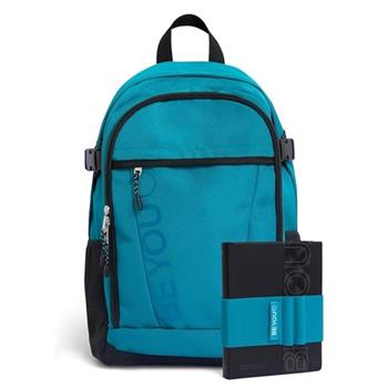 Beyou 25 Zaino + Diario + Fascia Portapenna Color Petroleum, Be9Zk100  BEYOU 2025 | Libraccio.it
