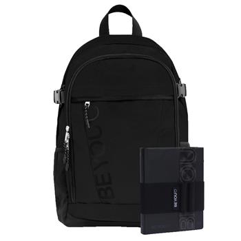 Beyou 25 Zaino + Diario + Fascia Portapenna Color Black, Be9Zk400  BEYOU 2025 | Libraccio.it