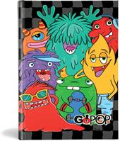 Diario scolastico 12 mesi datato (settembre 2026-Agosto 2027) GoPop Boy Groovy Monster