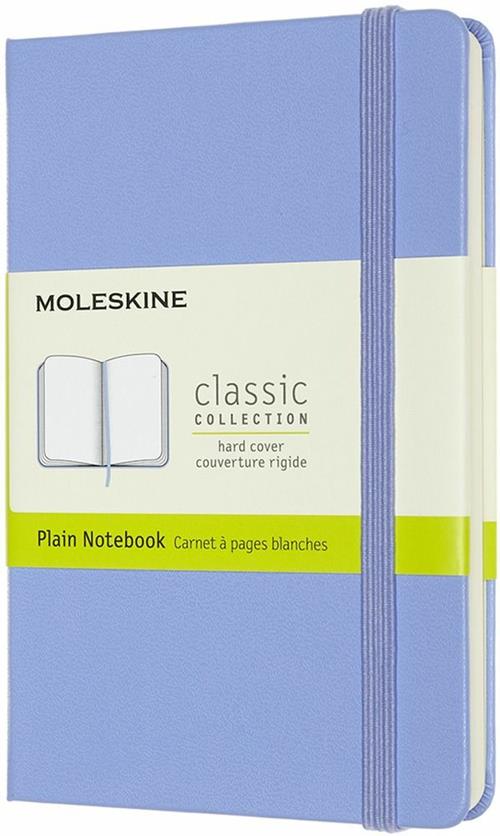 Taccuino Moleskine a pagine bianche Pocket copertina rigida Hydrangea. Blu  Moleskine 2020