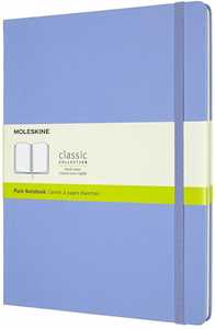 Taccuino Moleskine a pagine bianche X-Large copertina rigida Hydr...
