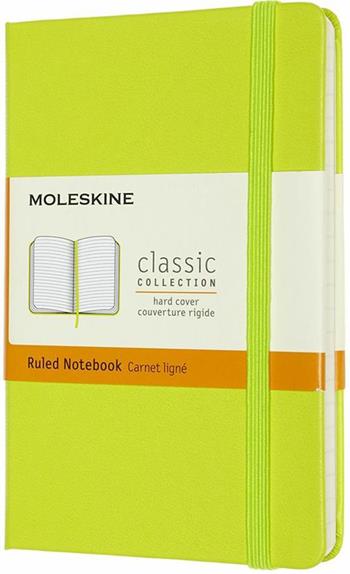 Taccuino Moleskine a righe Pocket copertina rigida Lemon. Verde  Moleskine 2020 | Libraccio.it
