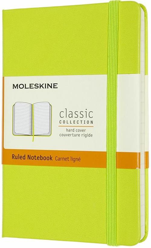 Taccuino Moleskine a righe Pocket copertina rigida Lemon. Verde Moleskine  2020