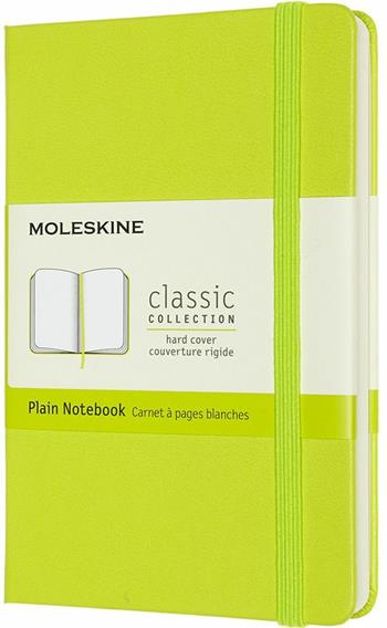 Taccuino Moleskine a pagine bianche Pocket copertina rigida Lemon. Verde  Moleskine 2020 | Libraccio.it