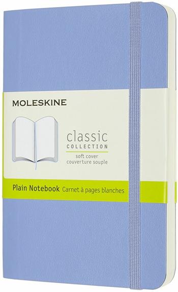 Taccuino Moleskine a pagine bianche Pocket copertina morbida Hydrangea. Blu  Moleskine 2020 | Libraccio.it