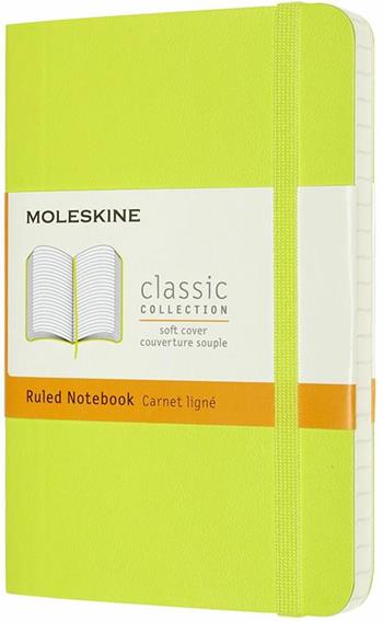 Taccuino Moleskine a righe Pocket copertina morbida Lemon. Verde  Moleskine 2020 | Libraccio.it