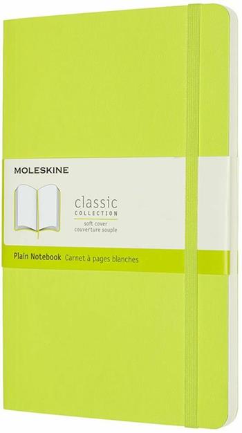 Taccuino Moleskine a pagine bianche Large copertina morbida Lemon. Verde  Moleskine 2020 | Libraccio.it