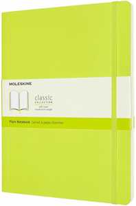Taccuino Moleskine a pagine bianche X-Large copertina morbida Lem...