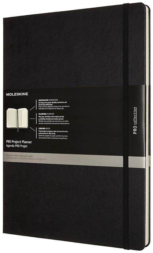 Planner Moleskine Pro Project A4 Moleskine 2020 Libraccio.it