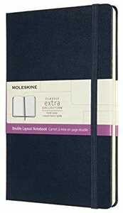 Taccuino Moleskine Large Copertina rigida Blu Zaffiro