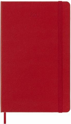 Agenda giornaliera Moleskine 2023, 12 mesi, Large, copertina rigida, Rosso scarlatto - 13 x 21 cm  Moleskine 2022 | Libraccio.it
