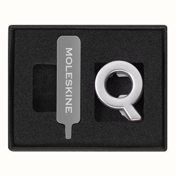 Moleskine Pins Q Silver  Moleskine 2024 | Libraccio.it