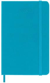 Agenda settimanale Moleskine 2022-2023, 18 mesi con spazio per note, Pocket, copertina rigida - Blu manganese