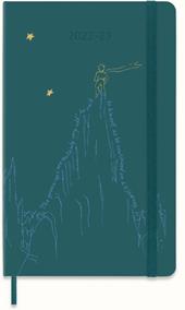 Agenda settimanale Moleskine 2022-2023, 18 mesi con spazio per note, Large - Il piccolo principe Montagna