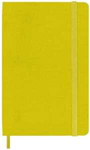 Taccuino Moleskine, a righe, Pocket, copertina rigida - Seta gial...
