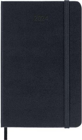 Agenda Moleskine giornaliera 2024, 12 mesi, Pocket, copertina rigida, Blu zaffiro - 9 x 14 cm  Moleskine 2023 | Libraccio.it