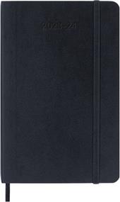 Agenda accademica settimanale Moleskine 2024, 18 mesi, Pocket, copertina morbida, Blu zaffiro - 9 x 14 cm