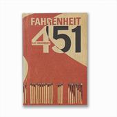 Taccuino Abat Book Fahrenheit 451, Ray Bradbury - 17 x12 cm