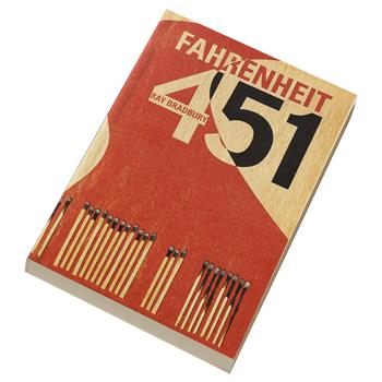 Taccuino Abat Book Fahrenheit 451, Ray Bradbury - 17 x12 cm  Abat Book 2023 | Libraccio.it
