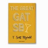 Taccuino Abat Book The Great Gatsby, Francis Scott Fitzgerald - 17 x12 cm