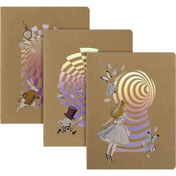 Set di 3 quaderni Moleskine Alice  Moleskine 2026 | Libraccio.it