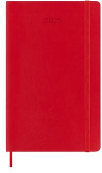 Agenda settimanale con spazio per note 12 mesi, 2025 Moleskine, Large, Copertina morbida, Rosso scarlatto - 13 x 21 cm  Moleskine 2024 | Libraccio.it
