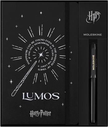 Set regalo Moleskine con penna roller Kaweco e taccuino large a righe con copertina rigida, Lumos  Moleskine 2024 | Libraccio.it
