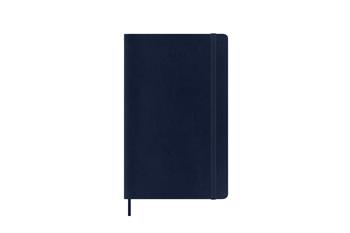 Agenda giornaliera Moleskine 2025-26, 12 mesi, Large, Copertina morbida, Blu zaffiro - Large 13x21  Moleskine 2025 | Libraccio.it