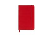 Agenda giornaliera Moleskine 2025-26, 12 mesi, Pocket, Copertina rigida, Rosso scarlatto - Pocket 9x14