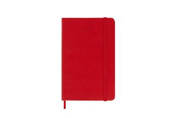 Agenda giornaliera Moleskine 2025-26, 12 mesi, Pocket, Copertina rigida, Rosso scarlatto - Pocket 9x14  Moleskine 2025 | Libraccio.it