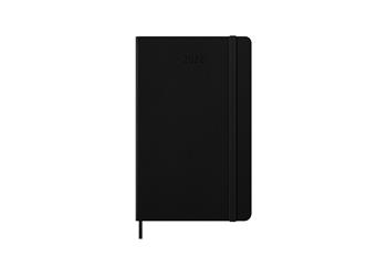 Agenda settimanale Moleskine 2025-26, con spazio per note 12 mesi, Large, Copertina rigida, Nero - Large 13x21  Moleskine 2025 | Libraccio.it