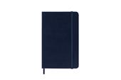 Agenda settimanale Moleskine 2025-26, con spazio per note 12 mesi, Pocket, Copertina rigida, Blu zaffiro - Pocket 9x14