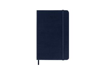 Agenda settimanale Moleskine 2025-26, con spazio per note 12 mesi, Pocket, Copertina rigida, Blu zaffiro - Pocket 9x14  Moleskine 2025 | Libraccio.it
