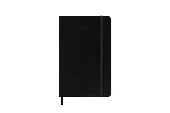 Agenda settimanale Moleskine 2025-26, con spazio per note 12 mesi, Pocket, Copertina rigida, Nero - Pocket 9x14  Moleskine 2025 | Libraccio.it
