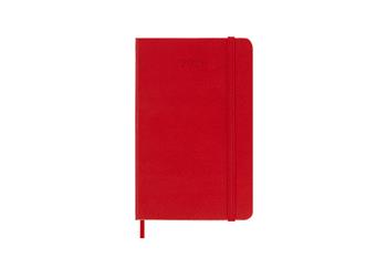 Agenda settimanale Moleskine 2025-26, con spazio per note 12 mesi, Pocket, Copertina rigida, Rosso scarlatto - Pocket 9x14  Moleskine 2025 | Libraccio.it