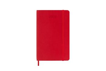 Agenda settimanale Moleskine 2025-26, con spazio per note 12 mesi, Pocket, Copertina morbida, Rosso scarlatto - Pocket 9x14  Moleskine 2025 | Libraccio.it
