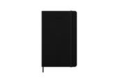 Agenda settimanale Moleskine 2025-26, orizzontale 12 mesi, Large, Copertina rigida, Nero - Large 13x21