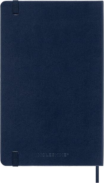 Agenda settimanale Moleskine 2025-26, con spazio per note 18 mesi, Large, Copertina rigida, Blu zaffiro - Large 13x21  Moleskine 2025 | Libraccio.it