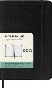 Agenda settimanale Moleskine 2025-26, con spazio per note 18 mesi...