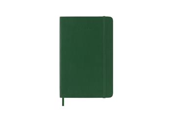 Agenda settimanale Moleskine 2025-26, con spazio per note 12 mesi, Pocket, Copertina morbida, Verde mirto - Pocket 9x14  Moleskine 2025 | Libraccio.it
