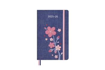 LE 18M Moleskine 2025-26, SAKURA WKLY NTB LG NO BOX - Large 13x21  Moleskine 2025 | Libraccio.it