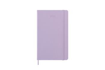 Agenda giornaliera Moleskine 2025-26, 12 mesi, Large, Copertina rigida, Pastel Lilac - Large 13x21  Moleskine 2025 | Libraccio.it