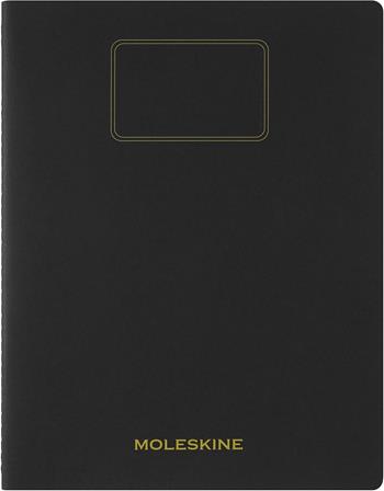 Moleskine Student cahier - taccuino XXL ruled blk, nero  Moleskine 2025 | Libraccio.it