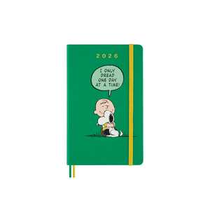 Agenda Moleskine 12 mesi, 2025-26, giornaliera, Peanuts Daily L C...